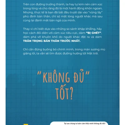 tại sao chúng ta luôn cảm thấy mình không Đủ tốt? tôn tinh