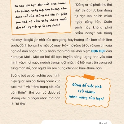 bí quyết tối giản cho người bận rộn Đừng Để việc nhà trở thành gánh nặng của bạn dọn nhà kamoya maki