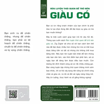 rèn luyện thói quen Để trở nên giàu có zig ziglar