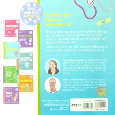 luyện Đọc tiếng anh, phát triển từ vựng nhà sinh hóa tương lai my doctor's visit cơ thể & sức khỏe cara florance, jon florance