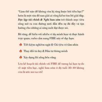 fire con Đường dẫn Đến Độc lập tài chính & nghỉ hưu sớm michael quan