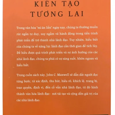 phẩm chất lãnh Đạo kiến tạo tương lai john c. maxwell