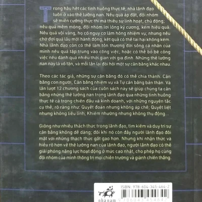 thế lưỡng nan của nhà lãnh Đạo vận dụng cân băng 12 quy tắc lãnh Đạo từ seal jocko willink, leif babin