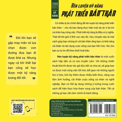 rèn luyện kỹ năng phát triển bản thân scott h. young