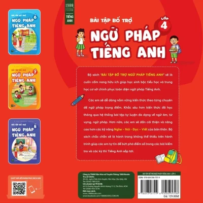 bài tập bổ trợ ngữ pháp tiếng anh lớp 4 vishv books