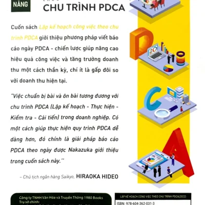 lập kế hoạch công việc chu trình pdca yoshiki nakazaku