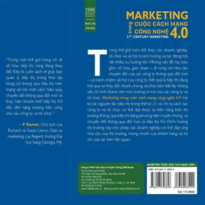 marketing trong cuộc cách mạng công nghệ 4.0 philip kotler