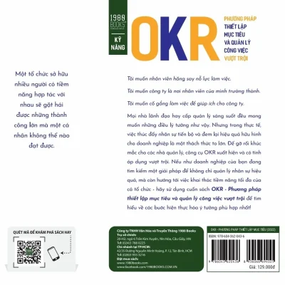 okr phương pháp thiết lập mục tiêu và quản lý công việc vượt trội kazuhiro okuda