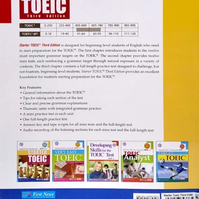 building toeic test taking skills starter toeic anne taylor casey malarcher