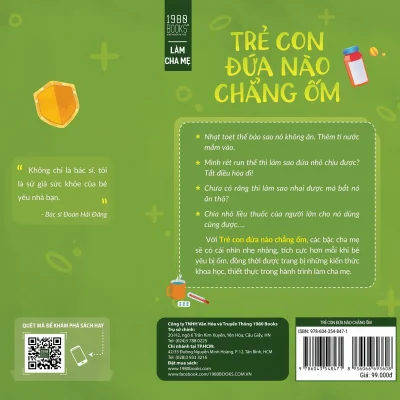 trẻ con Đứa nào chẳng Ốm bs. Đoàn hải Đăng
