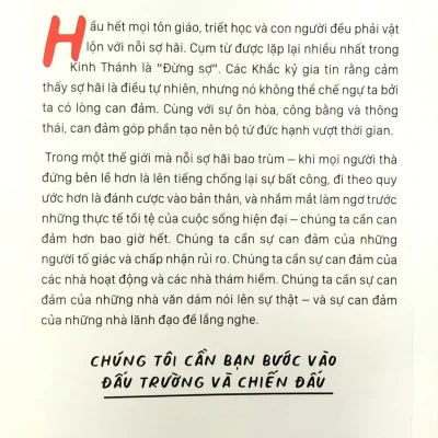 sợ hãi là bản năng, quyết Đoán là bản lĩnh, can Đảm là tôi luyện ryan holiday