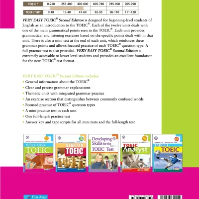beginning toeic test taking skills very easy toeic anne taylor, garrett byrne