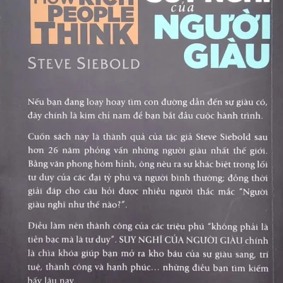 suy nghĩ của người giàu steve siebold