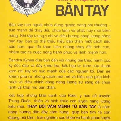 thay Đổi vận mệnh từ bàn tay cân bằng năng lượng thông qua chỉ tay luân xa và phép thủ Ấn sandra kynes