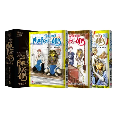 boxset metalize quý ngài phara Ông (bộ 3 tập) hiroto wada