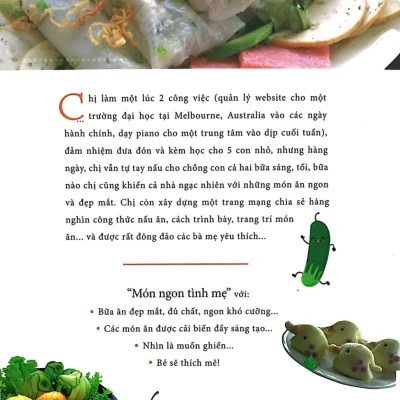 món ngon tình mẹ 56 thực Đơn hấp dẫn cho con lâm anh Đào
