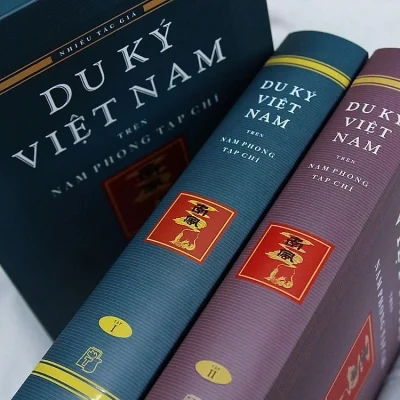 boxset du ký việt nam trên nam phong tạp chí (bộ 2 cuốn) nguyễn hữu sơn