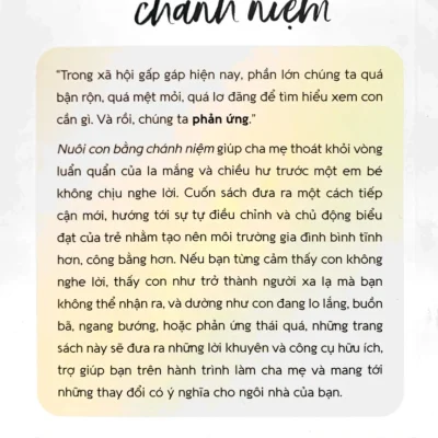 nuôi con bằng chánh niệm laura linn knight