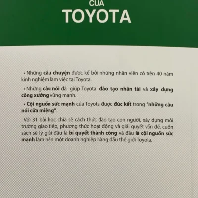 Những Câu Nói Cửa Miệng Làm Nên Thành Công Của Toyota – OJT Solutions