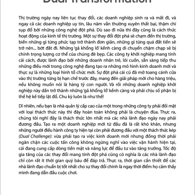 tái tạo kép (bìa cứng) scott d. anthony, clark g. gilbert, mark w. johnson