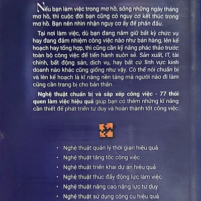 77 Thói Quen Làm Việc Hiệu Quả – Nghệ Thuật Chuẩn Bị Và Sắp Xếp Công Việc – Yuuki Yoshiyama