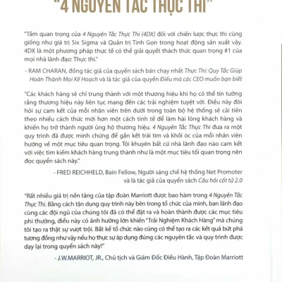 4 nguyên tắc thực thi (bìa cứng) chris mcchesney, sean covey, jim huling