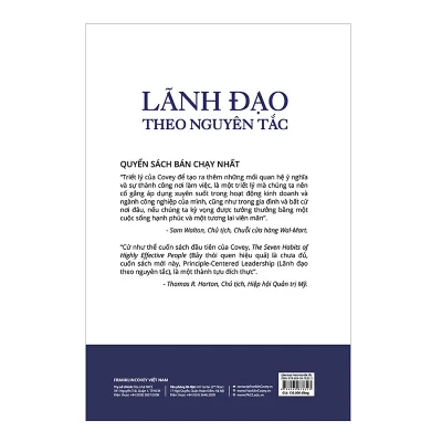 lãnh Đạo theo nguyên tắc (bìa cứng) stephen r. covey