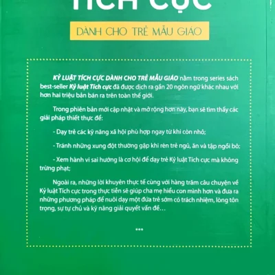 Kỷ Luật Tích Cực Dành Cho Trẻ Mẫu Giáo – Jane Nelsen, Cheryl Erwin, Roslyn Duffy