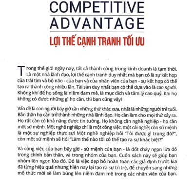 lợi thế cạnh tranh tối Ưu shawn d. moon, sue dathe douglass