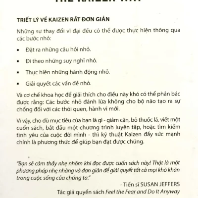 phương pháp kaizen the kaizen way robert maurer