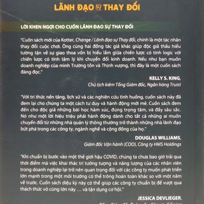 lãnh Đạo sự thay Đổi change john p. kotter, vanessa akhtar, gaurav gupta