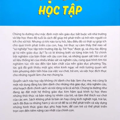 tự do học tập free to learn peter gray