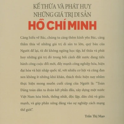 kế thừa và phát huy những di sản hồ chí minh trần thị mạo