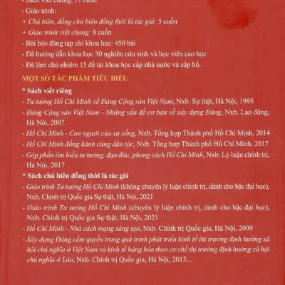 xây dựng, chỉnh Đốn Đảng theo sự chỉ dẫn của tư tưởng hồ chí minh gs. ts. mạnh quang thắng