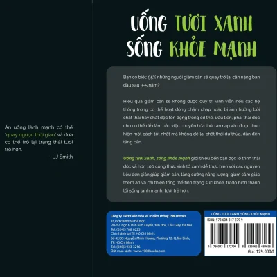 uống tươi xanh, sống khỏe mạnh jj smith