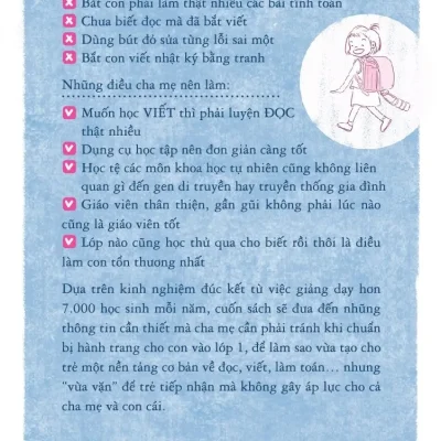 Để chiếc cặp lớp một vừa vặn trên vai con mistuko tateishi
