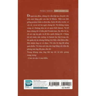 con chó mùa xuân patrick modiano