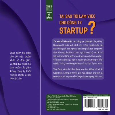 tại sao tôi làm việc cho công ty startup ? jeffrey bussgang