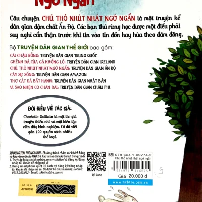 truyện dân gian thế giới chú thỏ nhút nhát ngớ ngẩn charlotte guillain