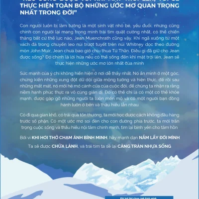 khi hơi thở chạm Ánh bình minh, tôi Đã nắm lấy Đời mình jean muenchrath