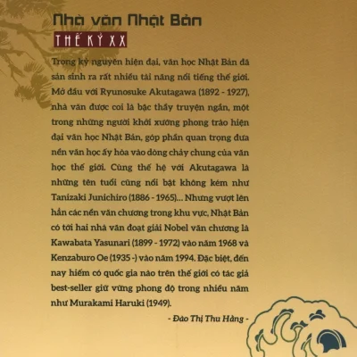 nhà văn nhật bản thế kỷ xx Đào thị thu hằng