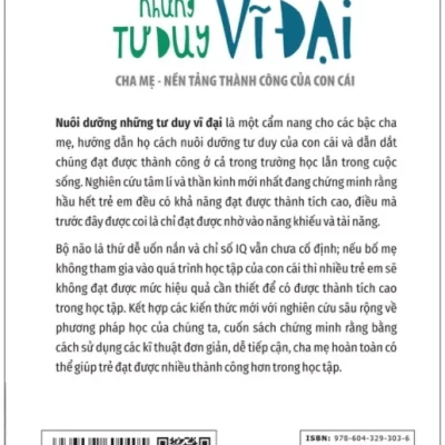 nuôi dưỡng những tư duy vĩ Đại wendy berliner, deborah eyre