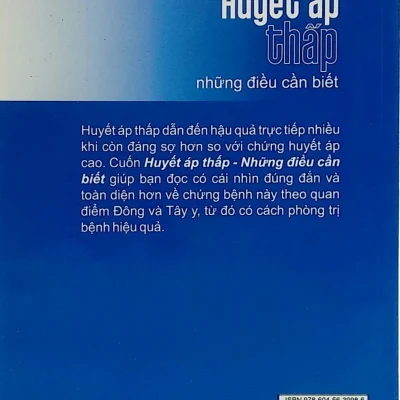 huyết Áp thấp những Điều cần biết bs. quách tuấn vinh