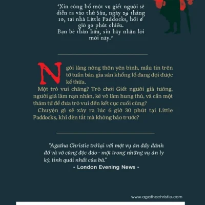 một vụ Án của jane marple vụ Án mạng Được báo trước agatha christie