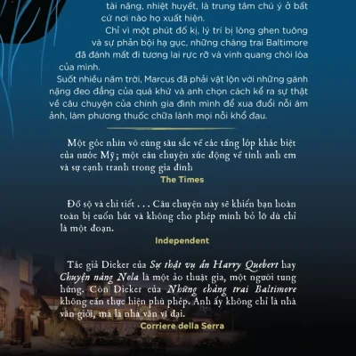 Những Chàng Trai Baltimore – Joel Dicker