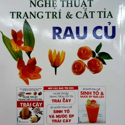 nghệ thuật trang trí & cắt tỉa rau củ