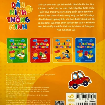 dán hình thông minh sách tương tác vừa học vừa chơi tập 3 (dành cho bé 1 5 tuổi) phạm ngọc Điệp