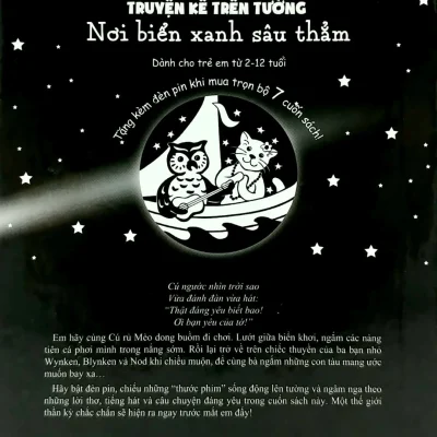 sách chiếu bóng bedtime shadow truyện kể trên tường nơi biển xanh sâu thẳm barbara paulding, martha day zschock