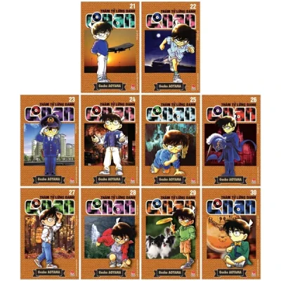Thám Tử Lừng Danh Conan: Tập 21 - 30 (Bộ 10 Tập) - Gosho Aoyama