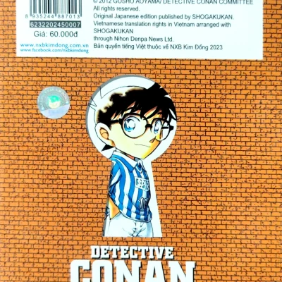 thám tử lừng danh conan hoạt hình màu cầu thủ ghi bàn số 11 tập 1 gosho aoyama